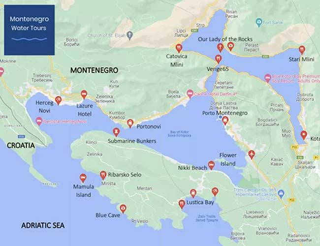 Boat Charter Map